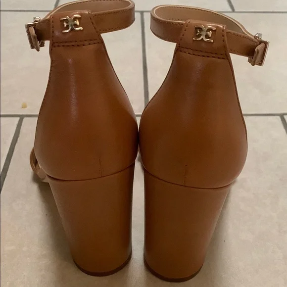 Sam Edelman Tan High Heel Sandals with Ankle Strap - Picture 4 of 8